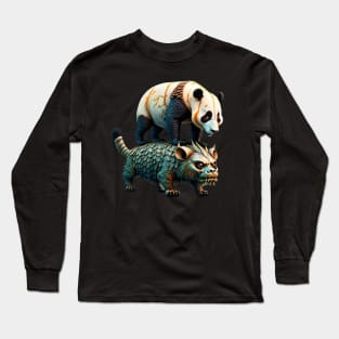 PANDA RIDE Long Sleeve T-Shirt